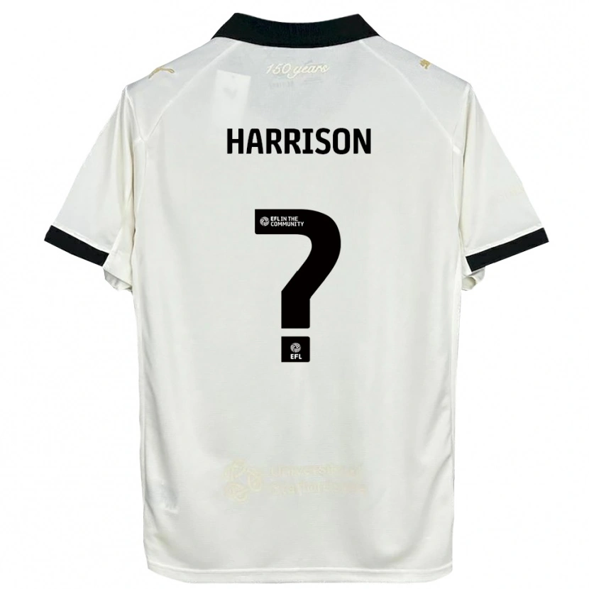 Danxen Homem Camisola Lexie Harrison #0 Branco Sujo Preto Principal 2025/26 Camisa