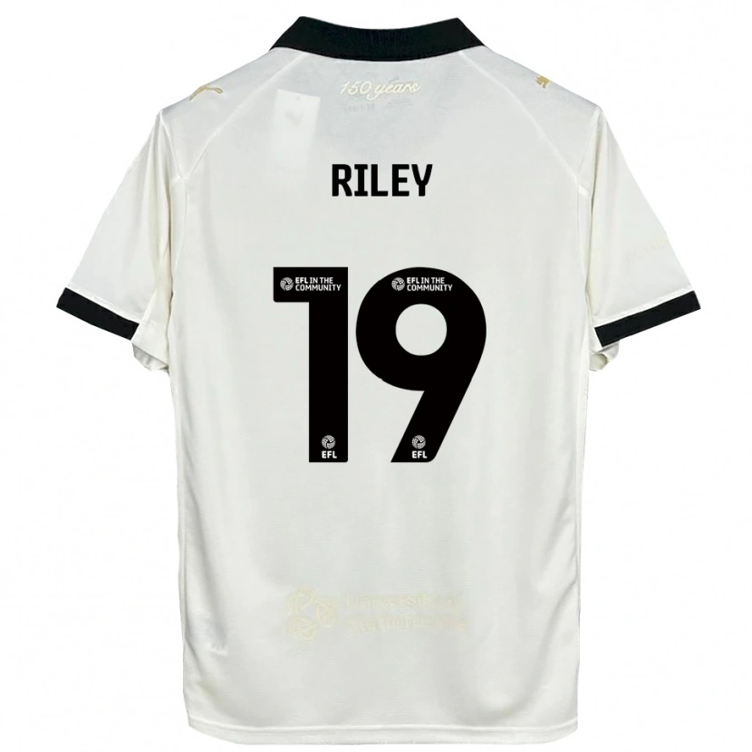 Danxen Homem Camisola Keeley Riley #19 Branco Sujo Preto Principal 2025/26 Camisa