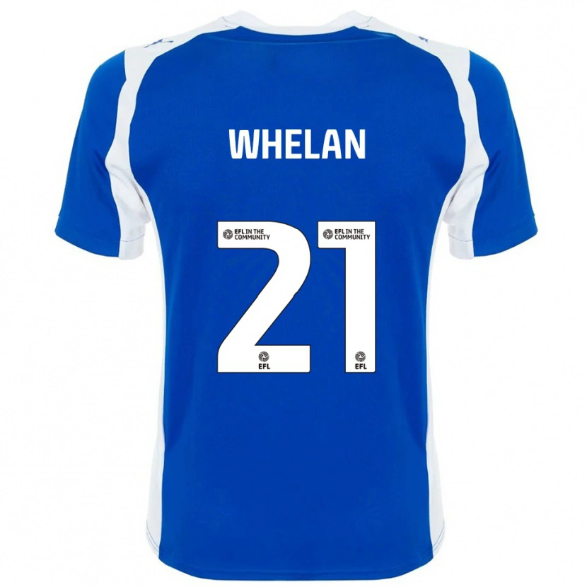 Danxen Homem Camisola Sophie Whelan #21 Azul Branco Principal 2025/26 Camisa