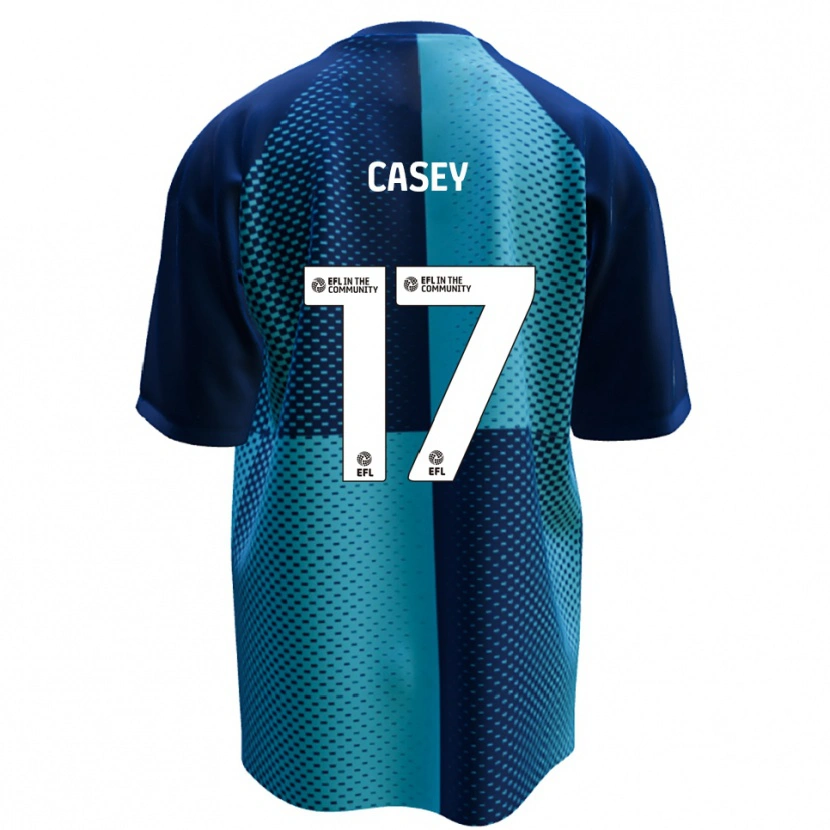 Danxen Homem Camisola Dan Casey #17 Azul Azul Celeste Principal 2025/26 Camisa