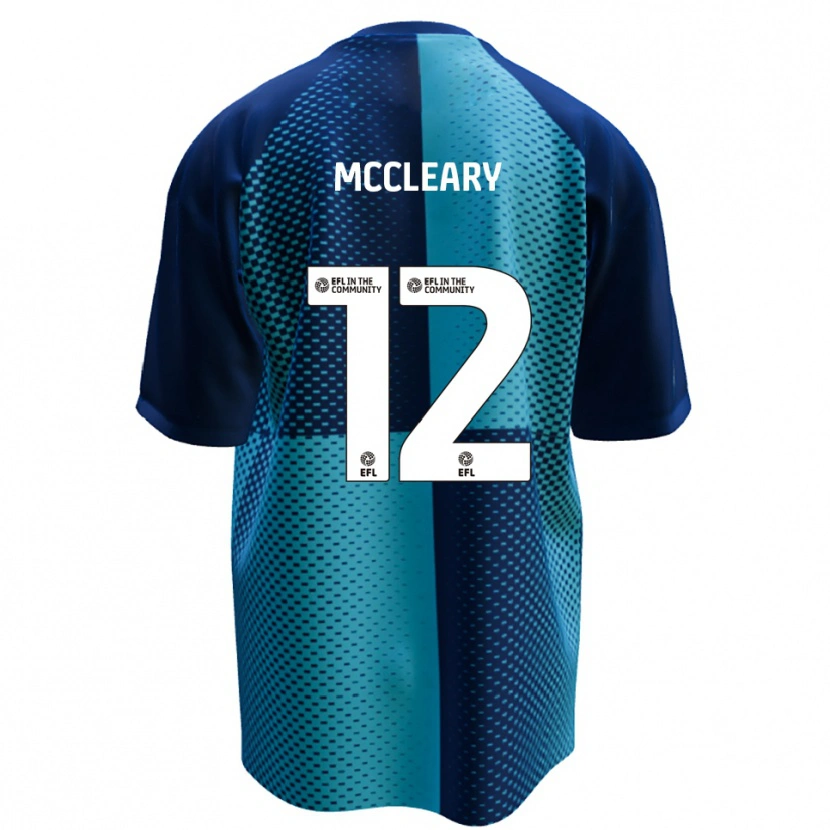 Danxen Homem Camisola Garath Mccleary #12 Azul Azul Celeste Principal 2025/26 Camisa