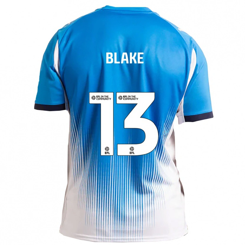 Danxen Homem Camisola Billy Blake #13 Azul Branco Principal 2025/26 Camisa