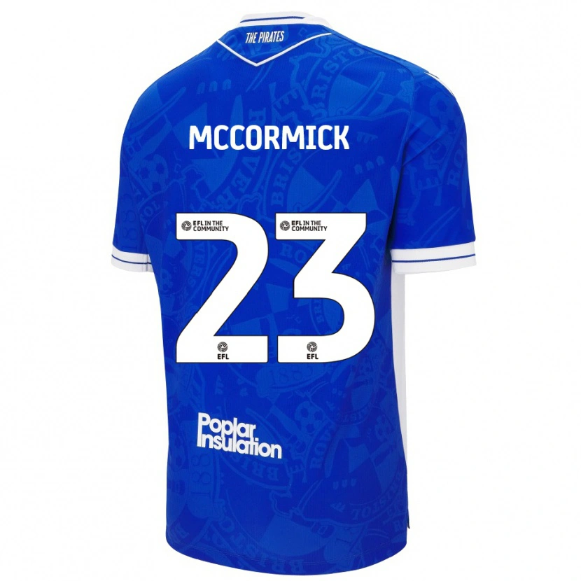 Danxen Homem Camisola Luke Mccormick #23 Azul Branco Principal 2025/26 Camisa