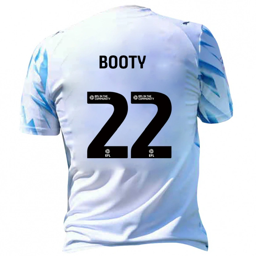 Danxen Homem Camisola Regan Booty #22 Branco Azul Celeste Principal 2025/26 Camisa