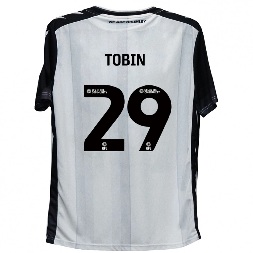 Danxen Homem Camisola Josh Tobin #29 Branco Preto Principal 2025/26 Camisa