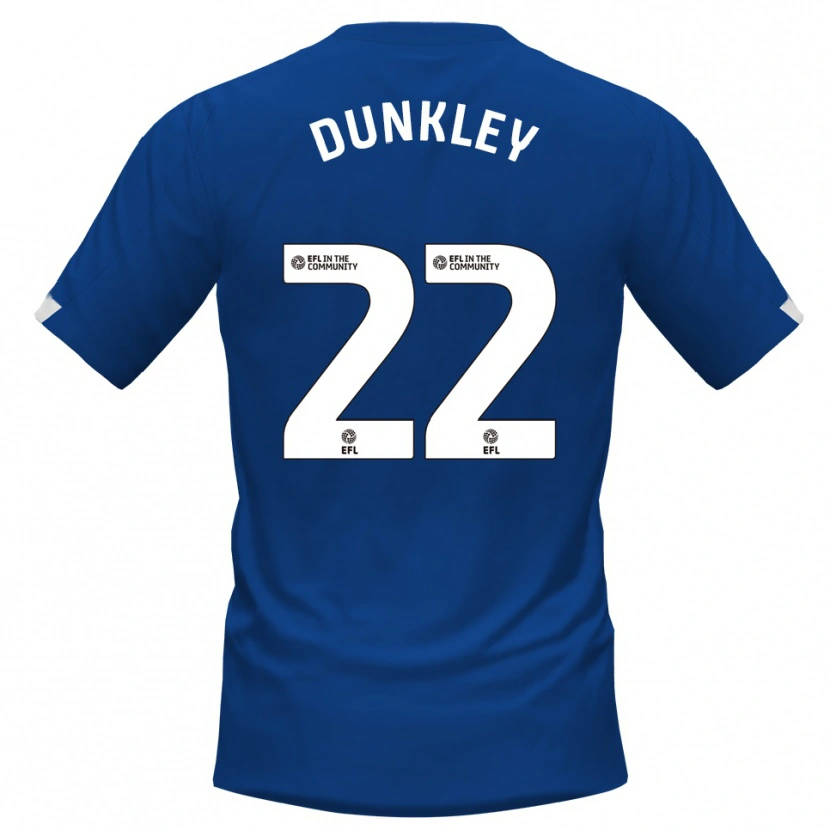 Danxen Homem Camisola Chey Dunkley #22 Azul Branco Principal 2025/26 Camisa