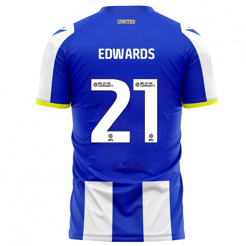 Danxen Homem Camisola Owura Edwards #21 Azul Branco Principal 2025/26 Camisa
