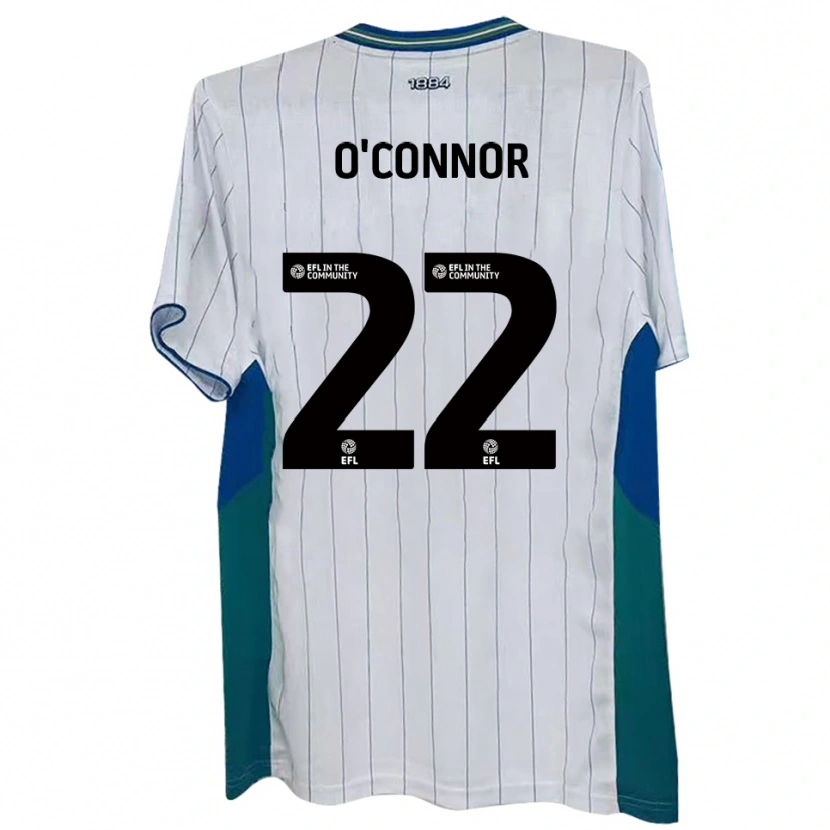 Danxen Homem Camisola Lee O'connor #22 Branco Verde Azul Principal 2025/26 Camisa