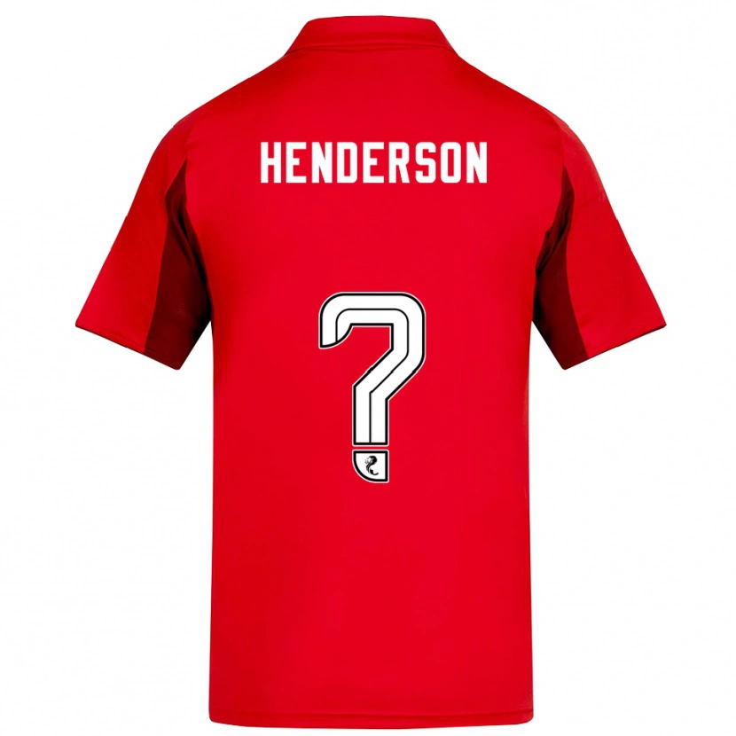 Danxen Homem Camisola Jay Henderson #0 Vermelho Vinho Principal 2025/26 Camisa