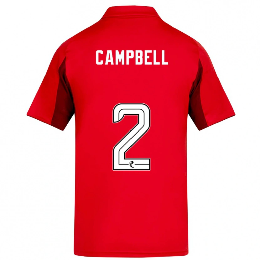 Danxen Homem Camisola Loren Campbell #2 Vermelho Vinho Principal 2025/26 Camisa