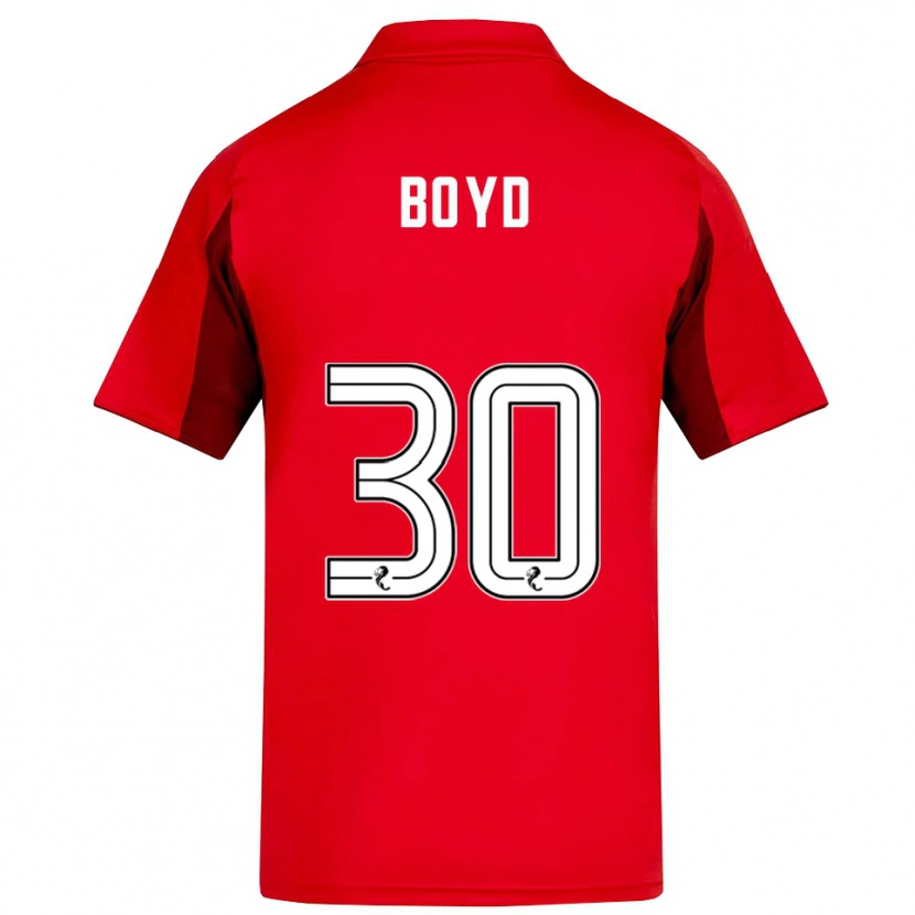Danxen Homem Camisola Fletcher Boyd #30 Vermelho Vinho Principal 2025/26 Camisa