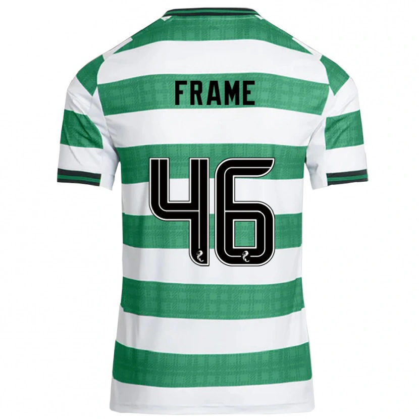 Danxen Homem Camisola Mitchel Frame #46 Verde Branco Principal 2025/26 Camisa