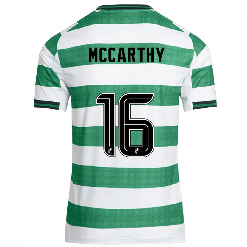 Danxen Homem Camisola James Mccarthy #16 Verde Branco Principal 2025/26 Camisa