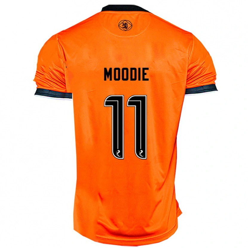 Danxen Homem Camisola Alix Moodie #11 Laranja Preto Principal 2025/26 Camisa