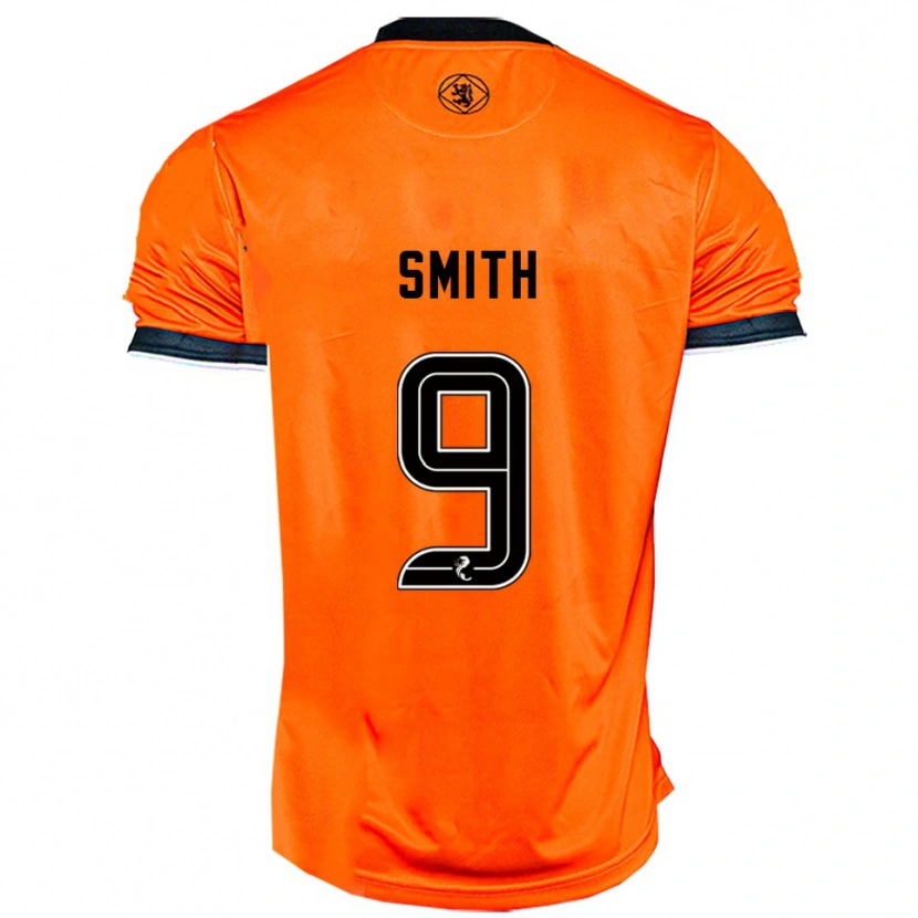 Danxen Homem Camisola Robyn Smith #9 Laranja Preto Principal 2025/26 Camisa