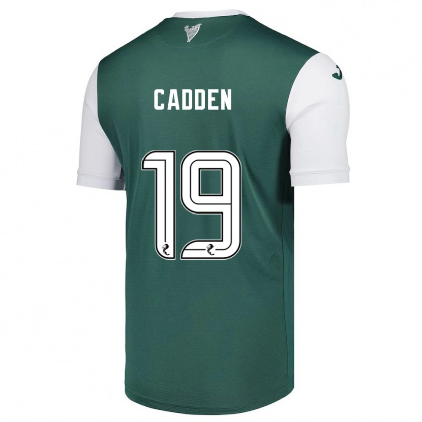 Danxen Homem Camisola Nicky Cadden #19 Verde Branco Principal 2025/26 Camisa