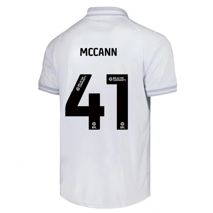 Danxen Homem Camisola Bayley Mccann #41 Branco Cinza Preto Alternativa 2025/26 Camisa