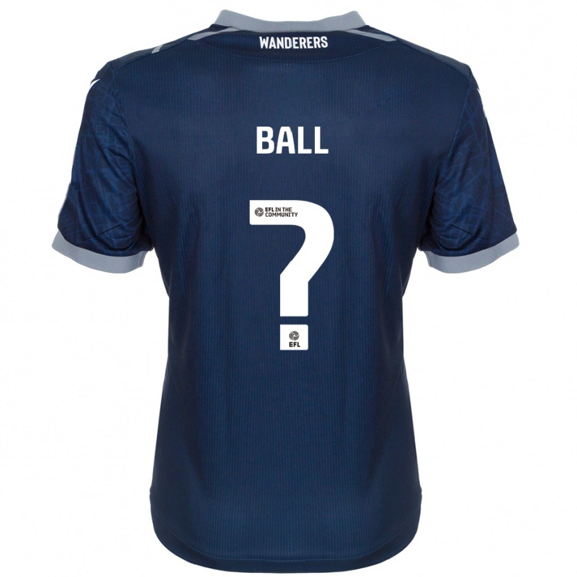 Danxen Homem Camisola Olivia Ball #0 Azul Marinho Cinza Alternativa 2025/26 Camisa