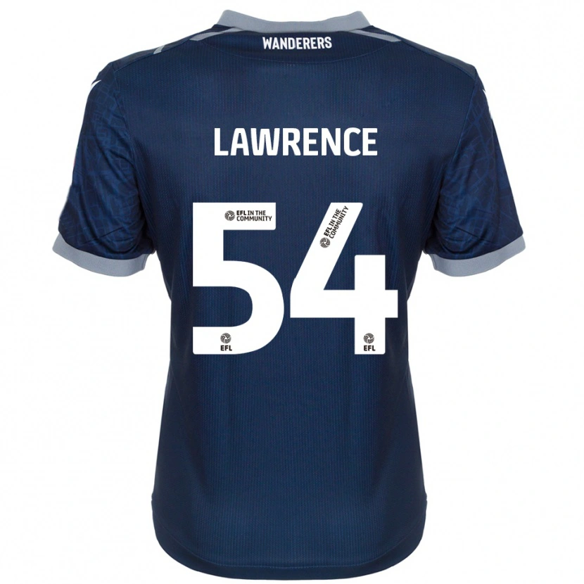 Danxen Homem Camisola Daeshon Lawrence #54 Azul Marinho Cinza Alternativa 2025/26 Camisa