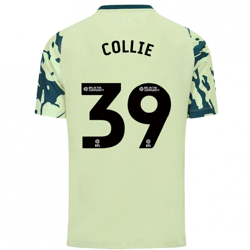 Danxen Homem Camisola Eliza Collie #39 Verde Escuro Alternativa 2025/26 Camisa
