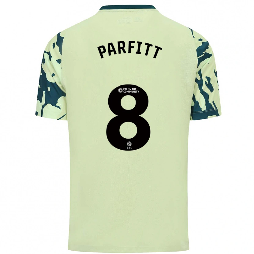 Danxen Homem Camisola T-Jay Parfitt #8 Verde Escuro Alternativa 2025/26 Camisa