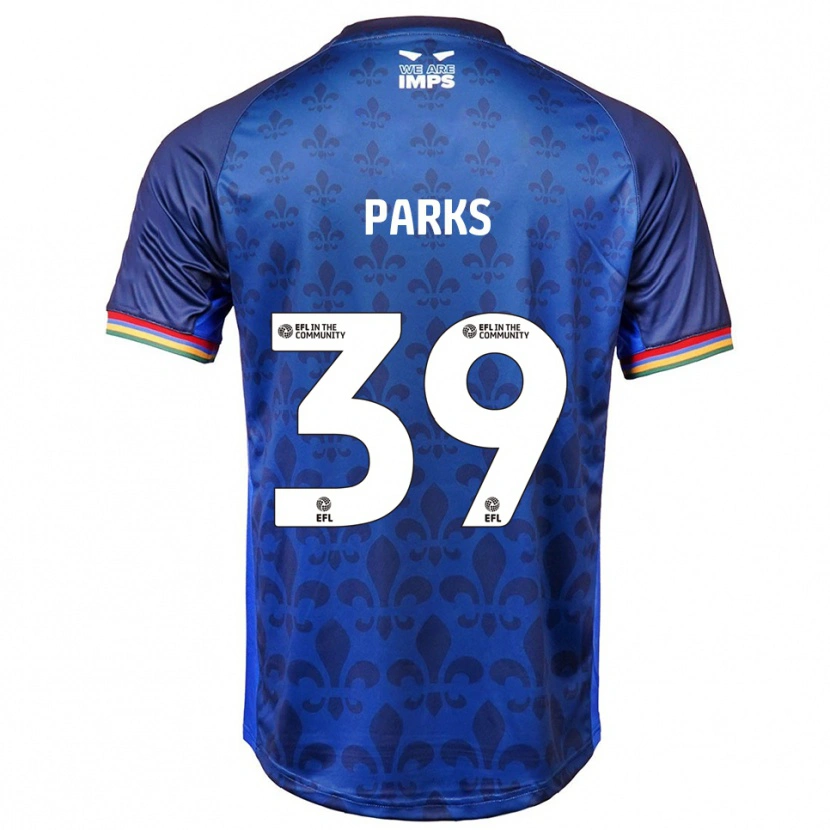 Danxen Homem Camisola Charlie Parks #39 Azul Marinho Alternativa 2025/26 Camisa