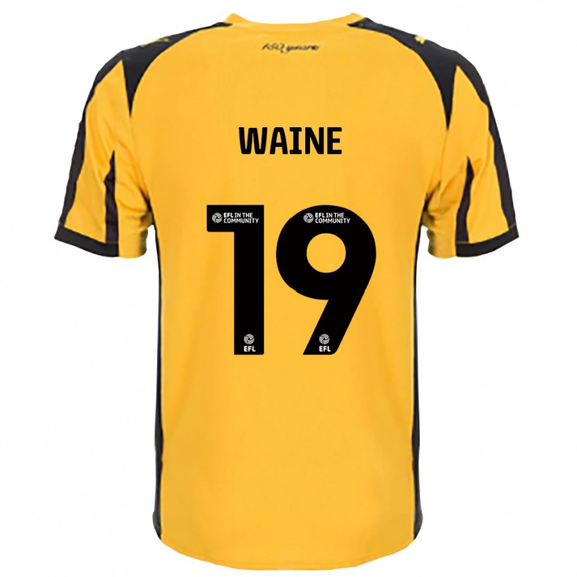 Danxen Homem Camisola Ben Waine #19 Laranja Preto Alternativa 2025/26 Camisa