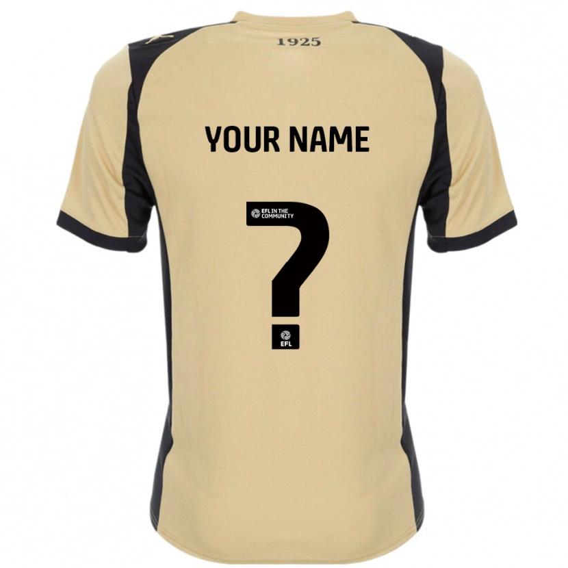 Danxen Homem Camisola Seu Nome #0 Dourado Preto Alternativa 2025/26 Camisa