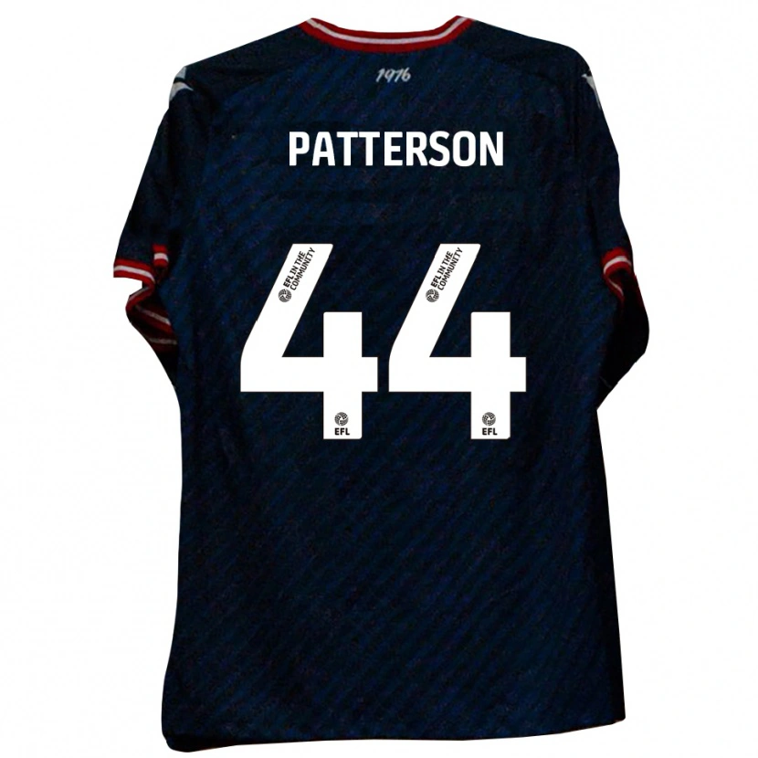 Danxen Homem Camisola Phoenix Patterson #44 Azul Marinho Vermelho Alternativa 2025/26 Camisa