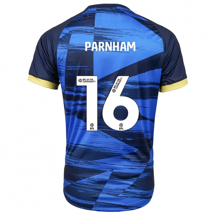 Danxen Homem Camisola Arianne Parnham #16 Azul Marinho Alternativa 2025/26 Camisa