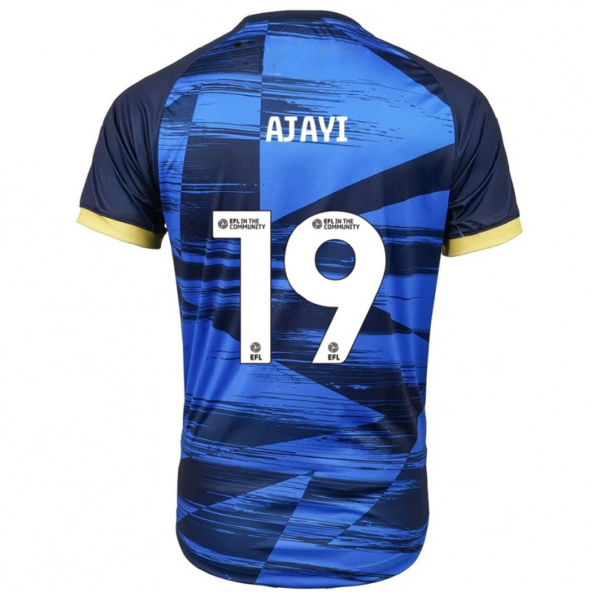 Danxen Homem Camisola Damola Ajayi #19 Azul Marinho Alternativa 2025/26 Camisa