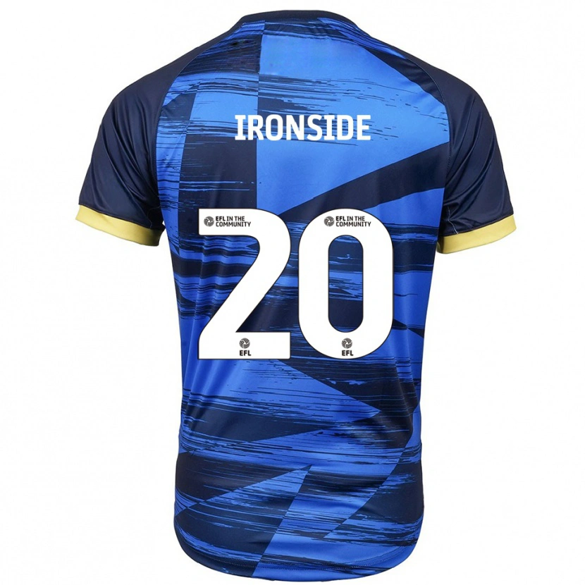 Danxen Homem Camisola Joe Ironside #20 Azul Marinho Alternativa 2025/26 Camisa