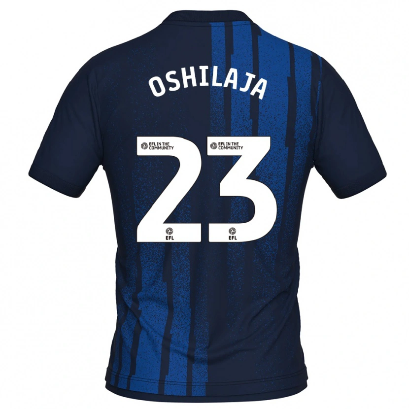 Danxen Homem Camisola Adedeji Oshilaja #23 Azul Marinho Branco Alternativa 2025/26 Camisa