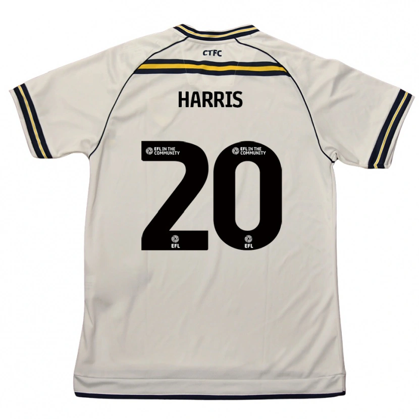 Danxen Homem Camisola Max Harris #20 Branco Azul Marinho Alternativa 2025/26 Camisa