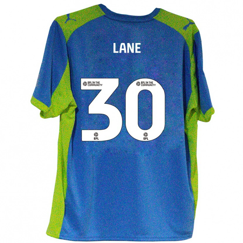 Danxen Homem Camisola Mikey Lane #30 Azul Celeste Amarelo Alternativa 2025/26 Camisa