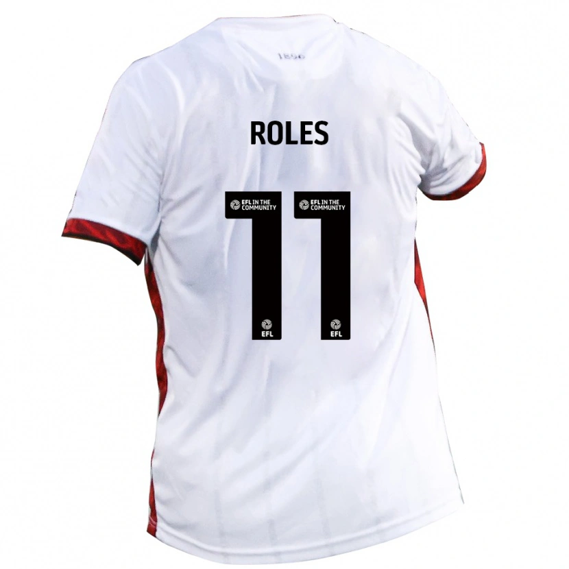 Danxen Homem Camisola Jack Roles #11 Branco Vermelho Preto Alternativa 2025/26 Camisa