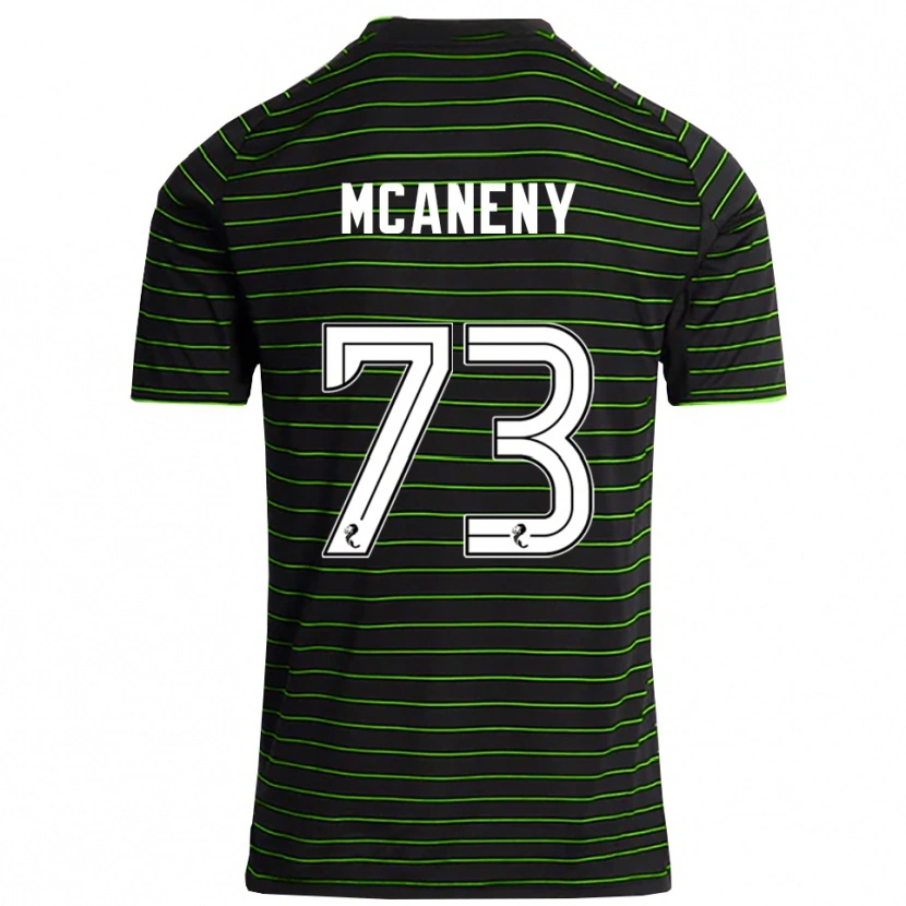 Danxen Homem Camisola Maria Mcaneny #73 Preto Verde Alternativa 2025/26 Camisa