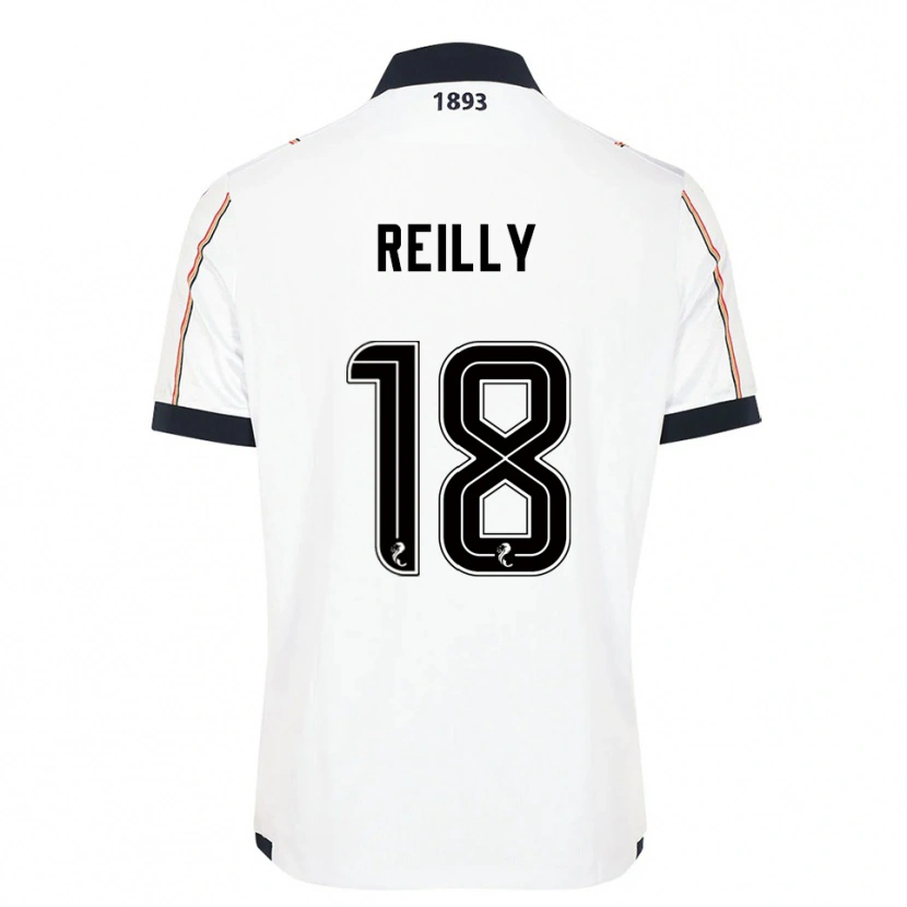 Danxen Homem Camisola Charlie Reilly #18 Branco Azul Marinho Vermelho Alternativa 2025/26 Camisa