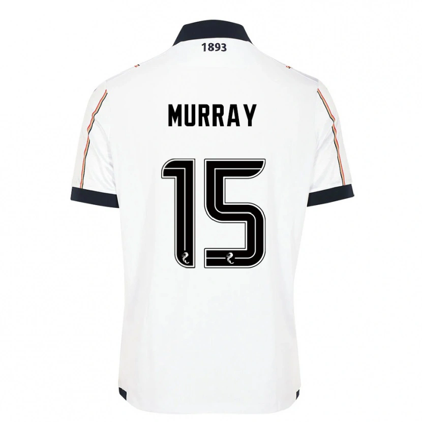 Danxen Homem Camisola Simon Murray #15 Branco Azul Marinho Vermelho Alternativa 2025/26 Camisa