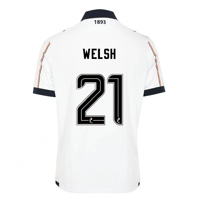 Danxen Homem Camisola Tom Welsh #21 Branco Azul Marinho Vermelho Alternativa 2025/26 Camisa
