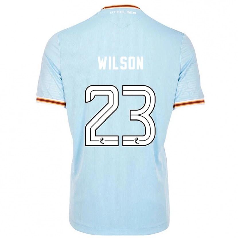 Danxen Homem Camisola Ewan Wilson #23 Azul Celeste Alternativa 2025/26 Camisa
