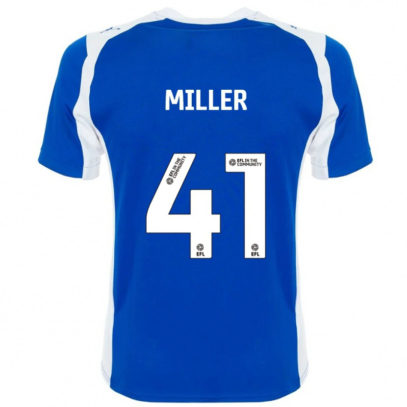 Danxen Mulher Camisola K'marni Miller #41 Azul Branco Principal 2025/26 Camisa
