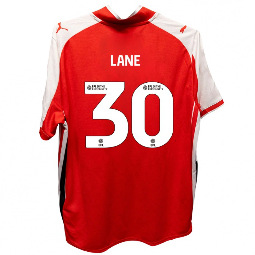 Danxen Mulher Camisola Mikey Lane #30 Vermelho Branco Principal 2025/26 Camisa