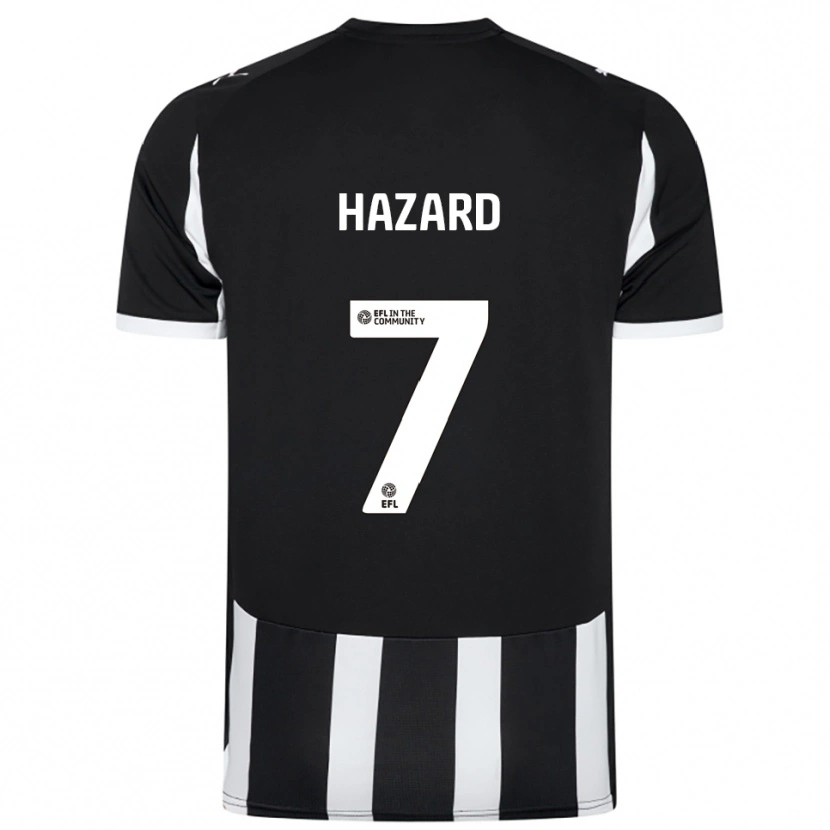 Danxen Mulher Camisola Harrison Hazard #7 Preto Branco Principal 2025/26 Camisa