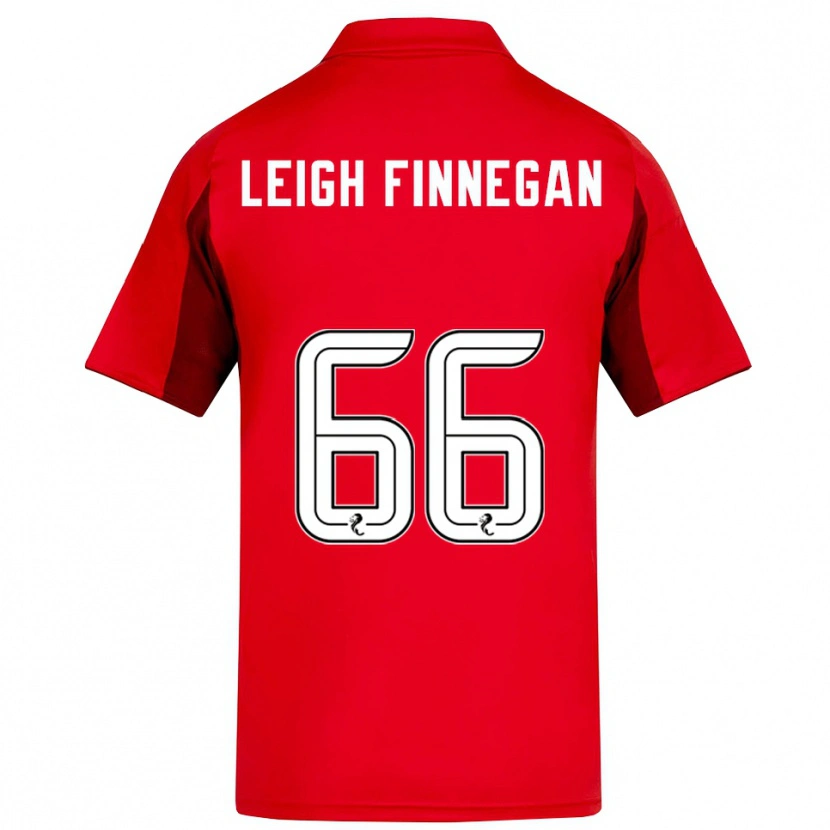 Danxen Mulher Camisola Toni Leigh Finnegan #66 Vermelho Vinho Principal 2025/26 Camisa