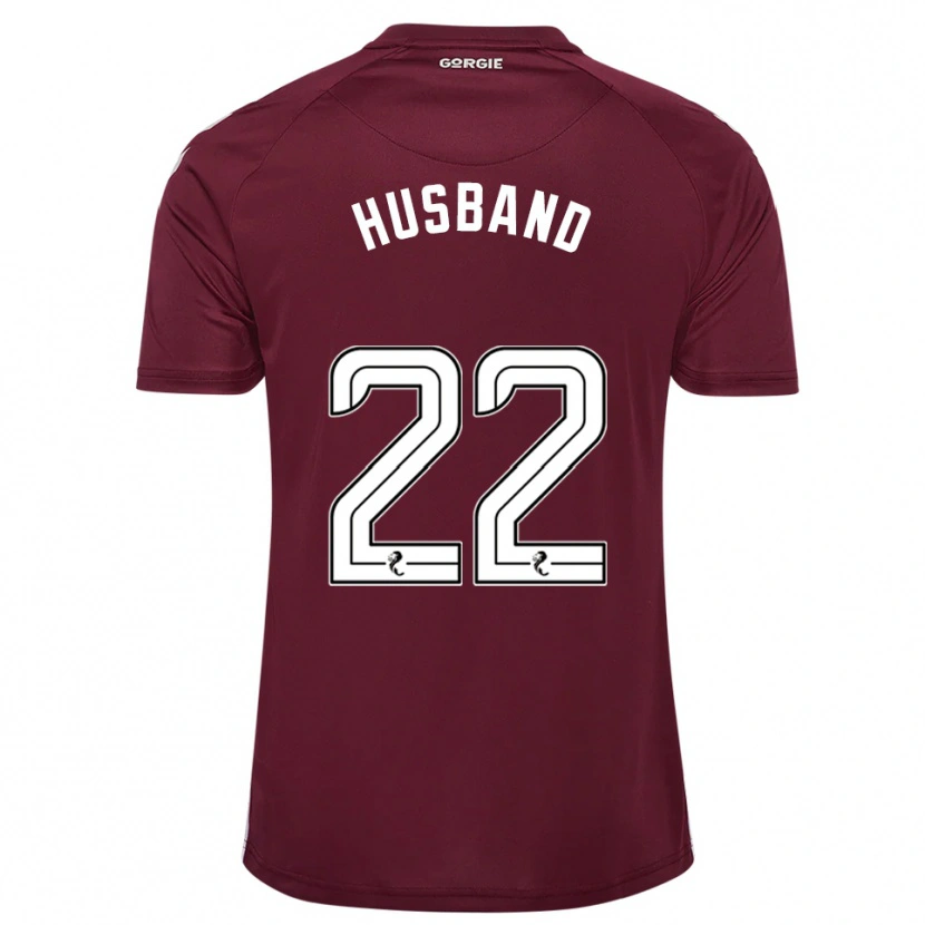 Danxen Mulher Camisola Jessica Husband #22 Vinho Branco Principal 2025/26 Camisa