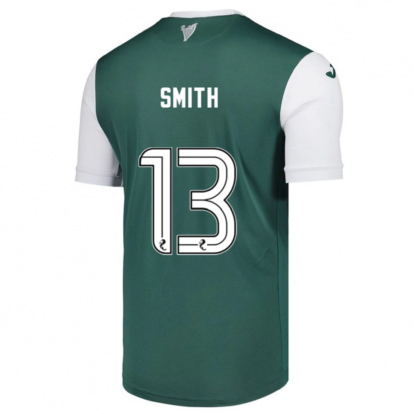 Danxen Mulher Camisola Jordan Smith #13 Verde Branco Principal 2025/26 Camisa