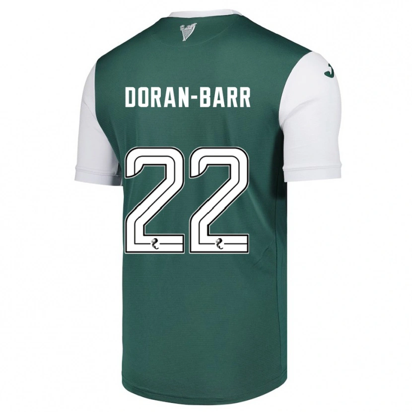 Danxen Mulher Camisola Lauren Doran-Barr #22 Verde Branco Principal 2025/26 Camisa