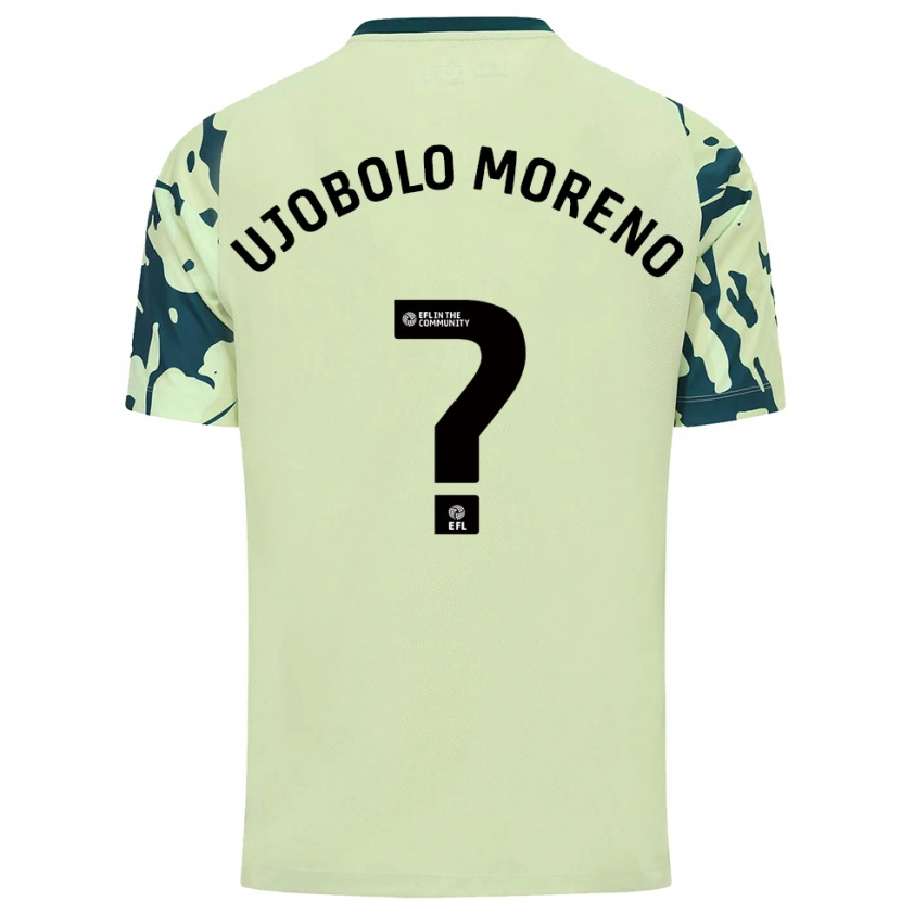 Danxen Mulher Camisola Sergeant Moreno #0 Verde Escuro Alternativa 2025/26 Camisa