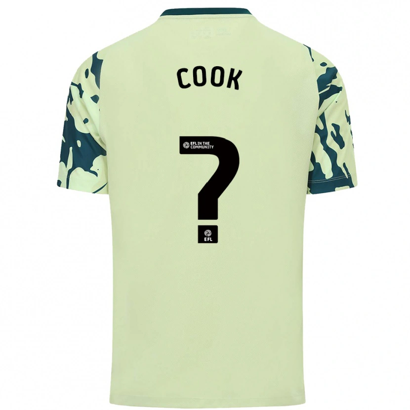 Danxen Mulher Camisola Freddie Cook #0 Verde Escuro Alternativa 2025/26 Camisa